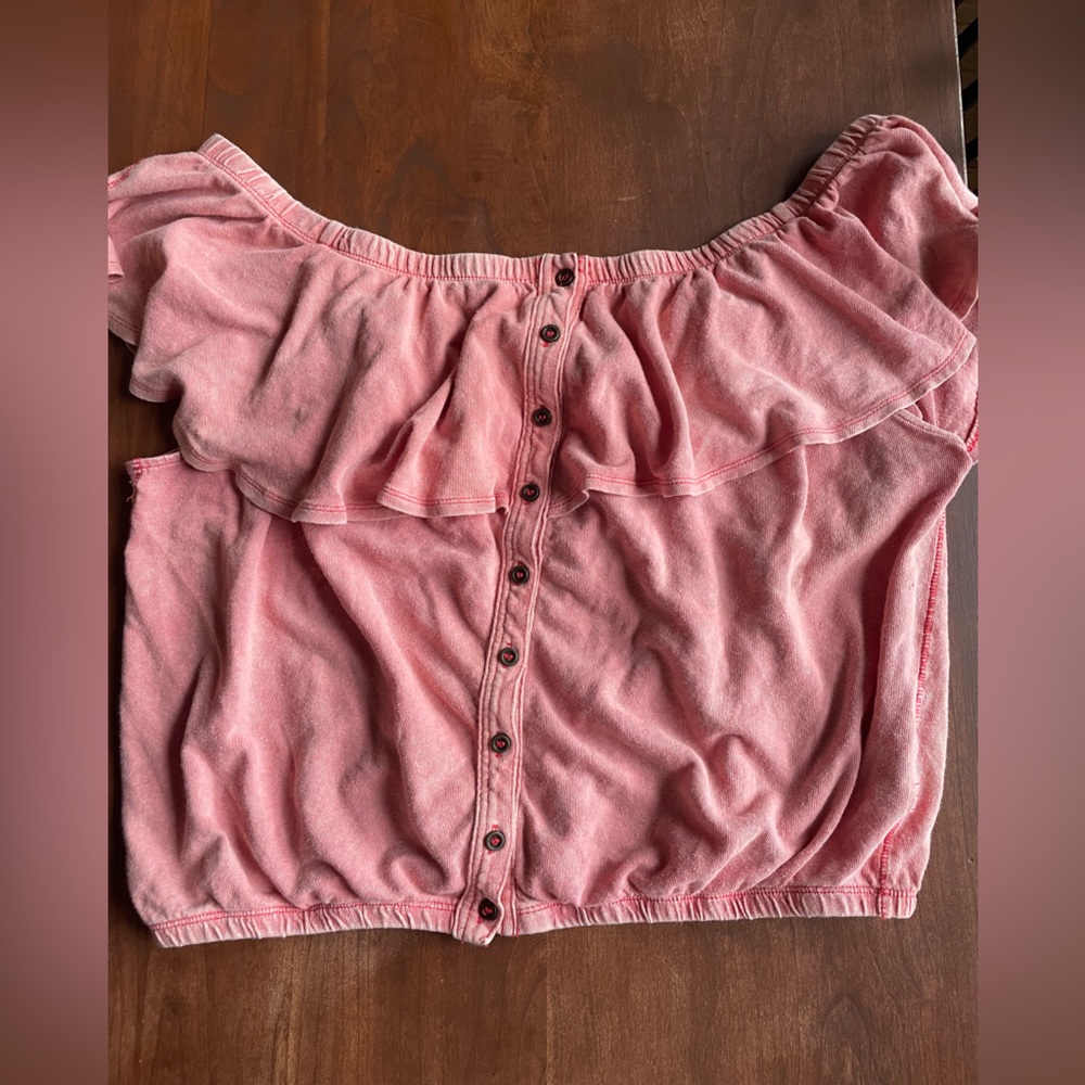 We the Free Ruffle Top